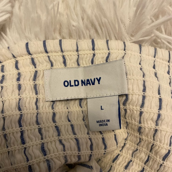 Cami Blue and White Sundress - Picture 3 of 5